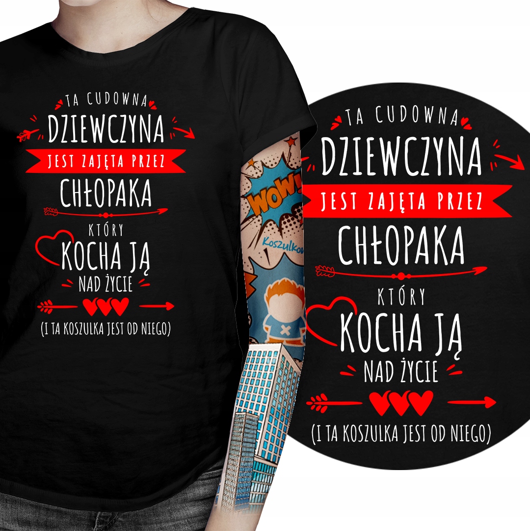 

Ta cudowna kobieta jest już zajęta koszulka