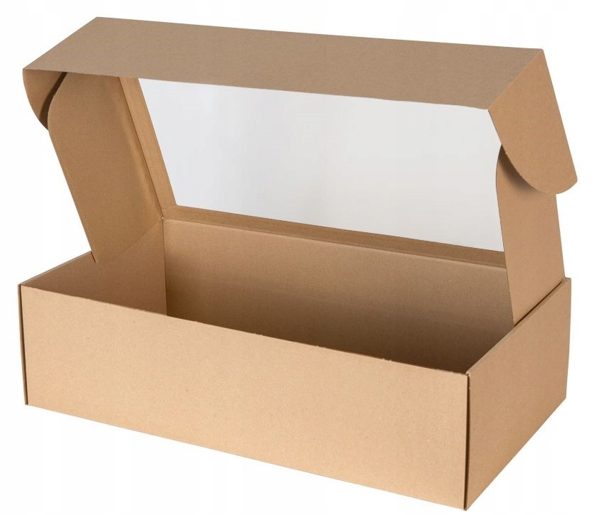Pudełko z Okienkiem 55x30x15 Pudełko Prezentowe Karton Fasonowy Na Prezent Marka bez marki