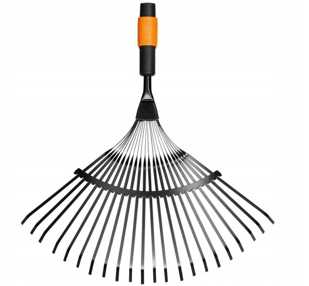 Fiskars QuikFit Grabie Metalowe do Liści 20 Zębów 43cm 1000644