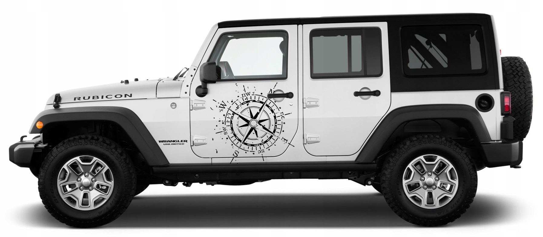 NAKLEJKA NA SAMOCHÓD KOMPAS RÓŻA WIATRU 60 x 60cm EAN (GTIN) 5904024816089