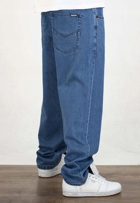 Kalhoty Mass Jeans Baggy Fit Slang blue