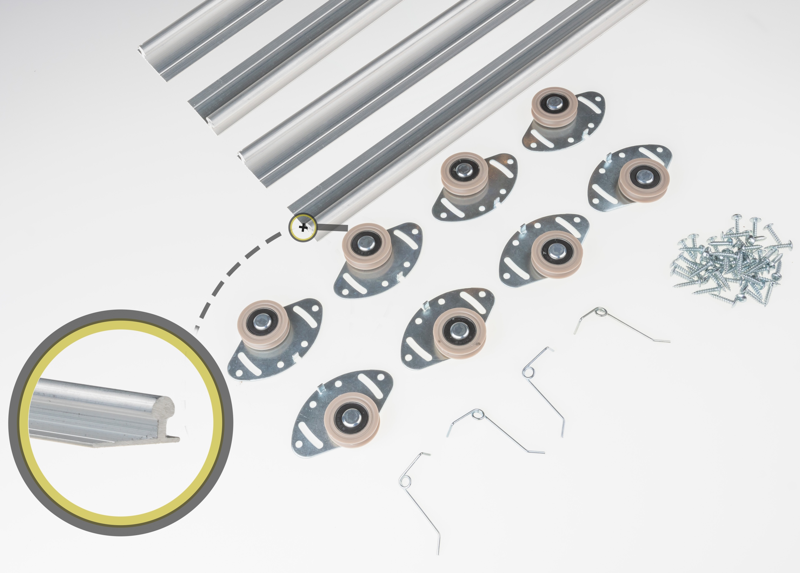 System drzwi przesuwnych w szafach ATU SPRING 3000