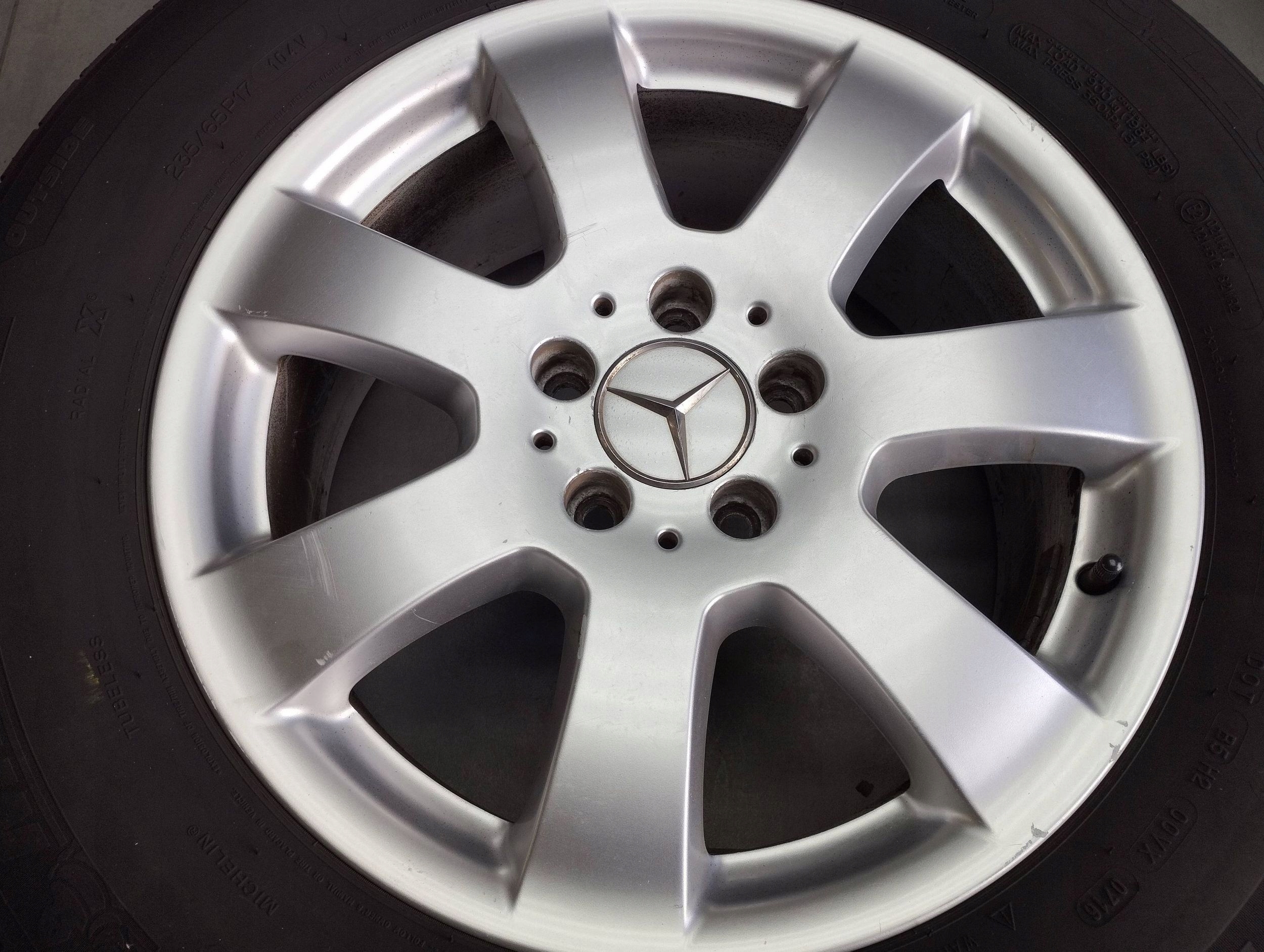 Mercedes ML W164 wheels disc 17 A2514011002