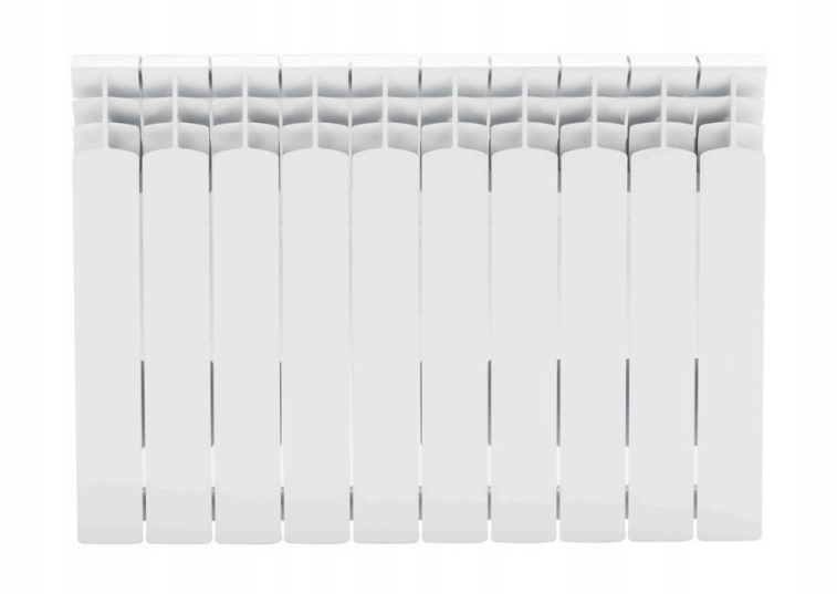 Hliníkový radiátor bílý 10 prvků 57x80 cm