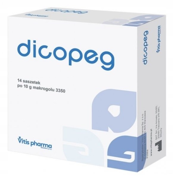 

Dicopeg 10 g 14 saszetek na zaparcia