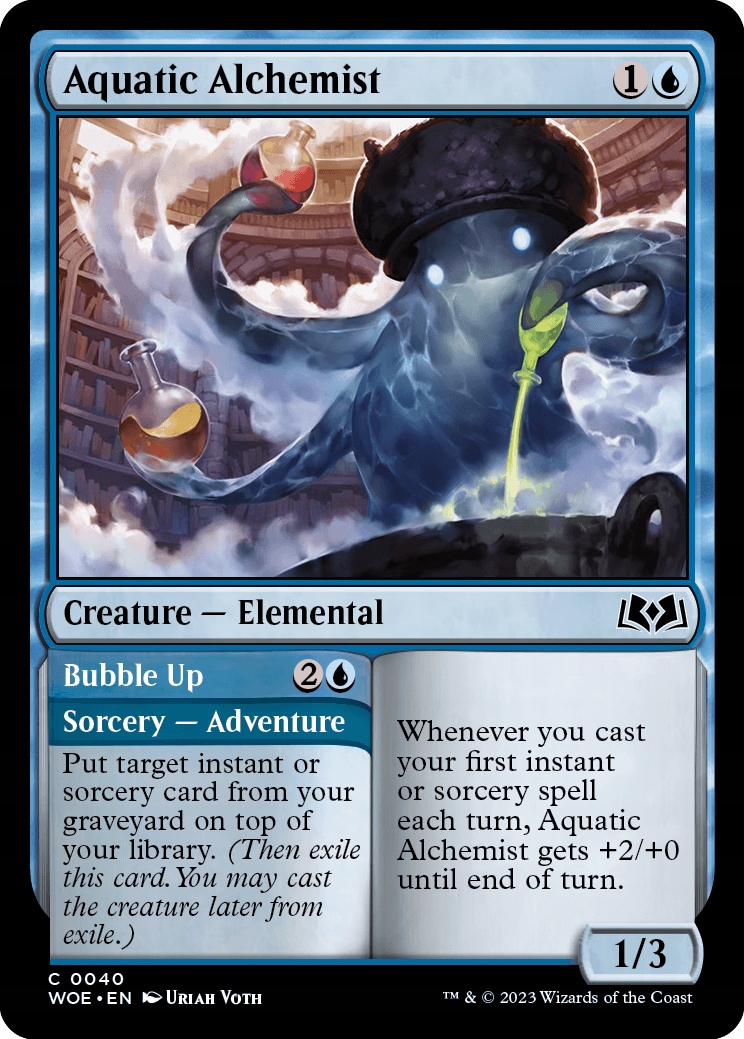 Mtg 4x Aquatic Alchemist