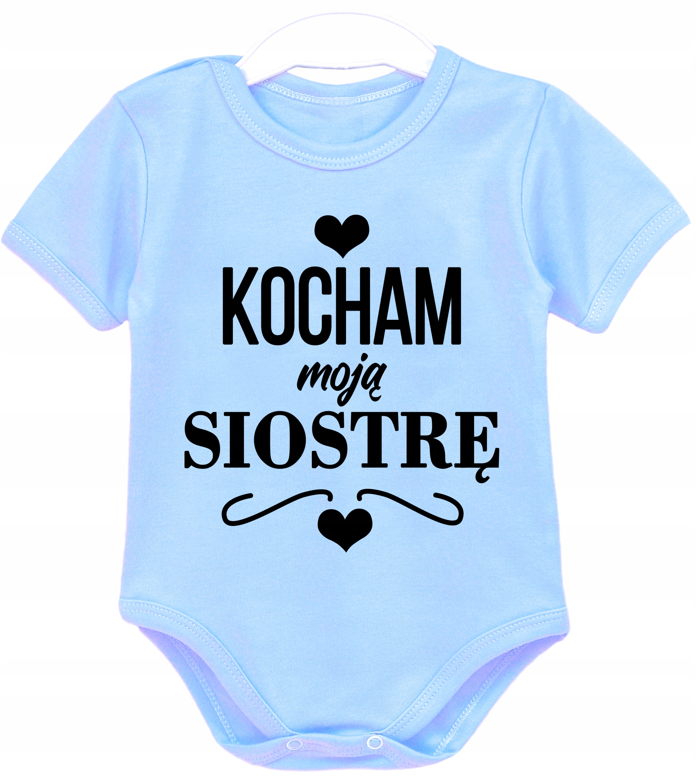 

Body niemowlęce Kocham moją siostrę r. 68