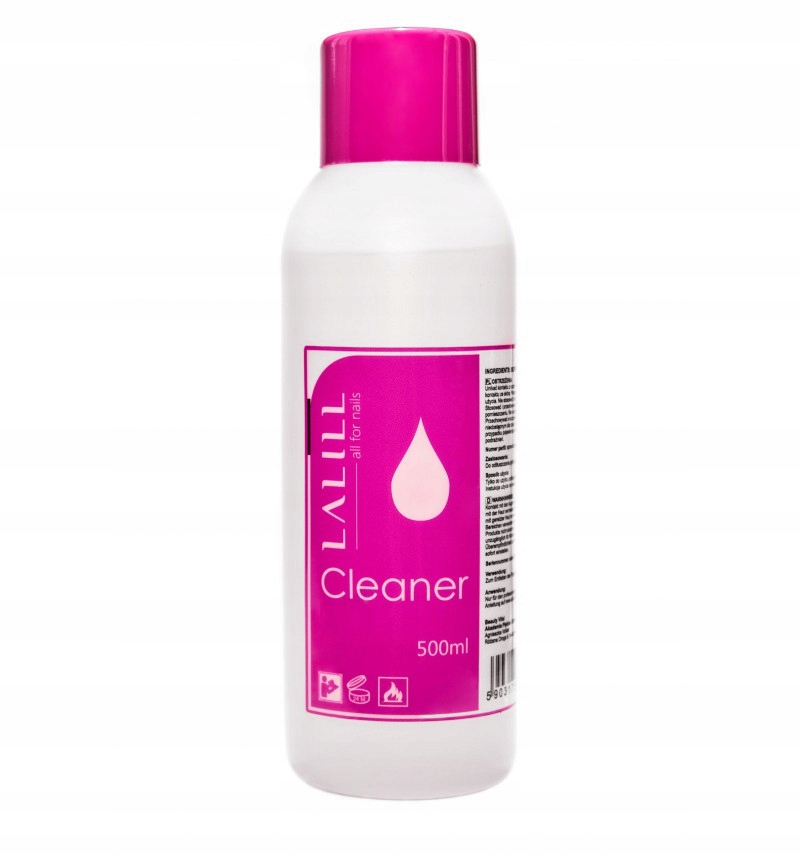 

Cleaner Odtłuszczacz 500ml Żele Hybrydy Pędzle