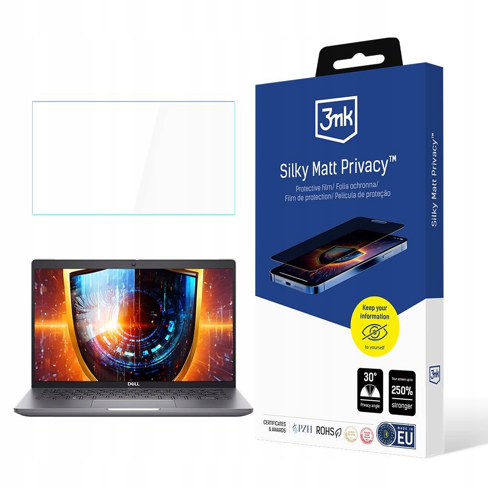 Fólie Priv pro Dell Latitude 5440 až do 17" 3mk Privacy 2-way (s lepidlem)
