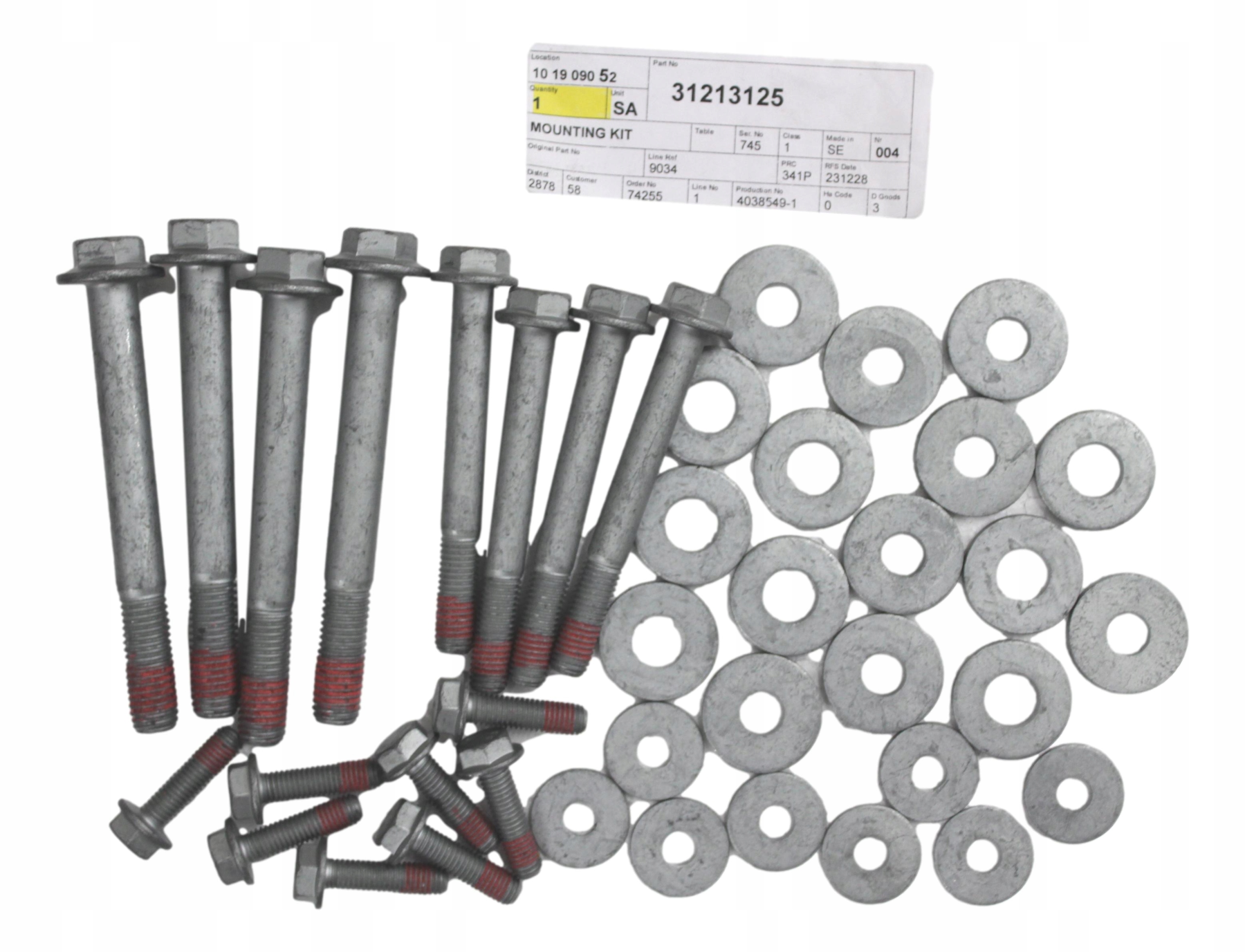 Volvo XC90 I montážní sada pro vnější prahy schodů Oe