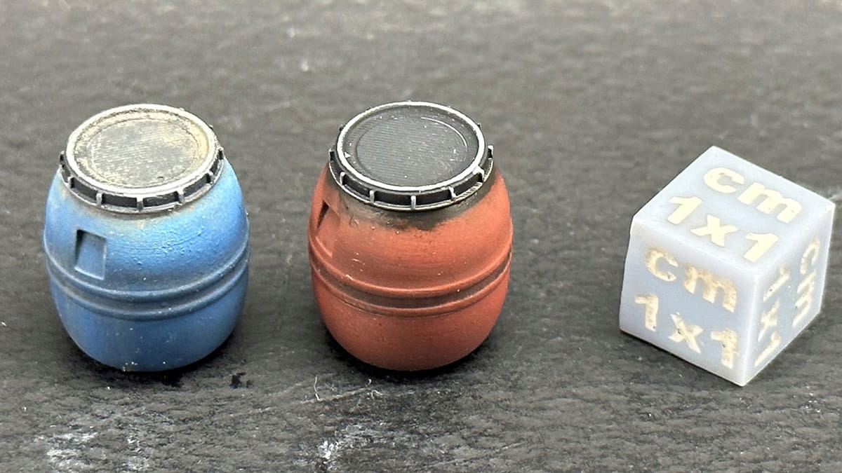 

Beczki plastikowe 70 litrów 3 sztuki 1:72