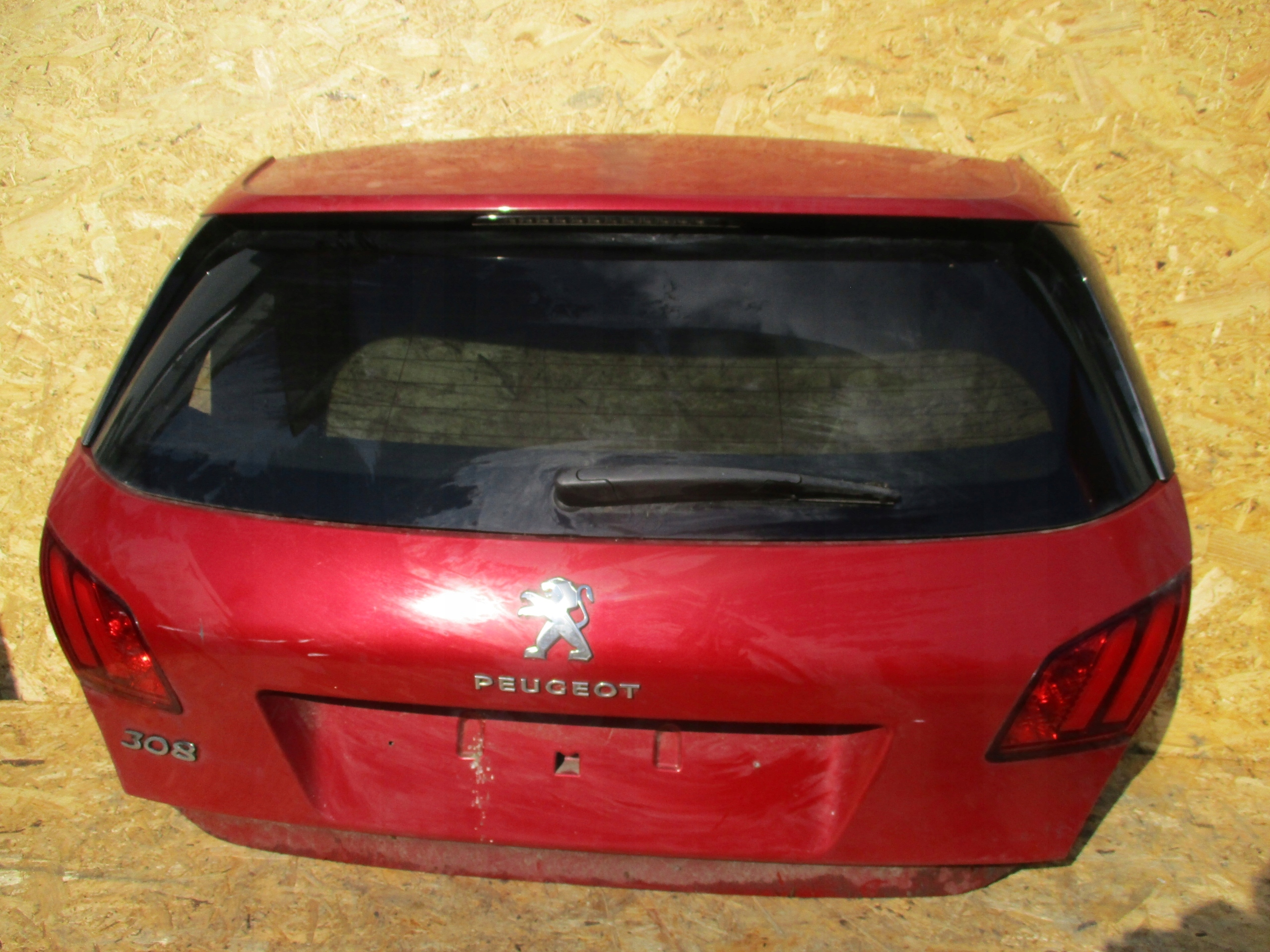 Klapa tył Peugeot 308 II