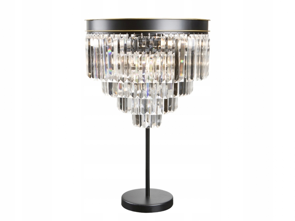 Stolová lampa Monk 33291/10 stolová lampa krištáľová