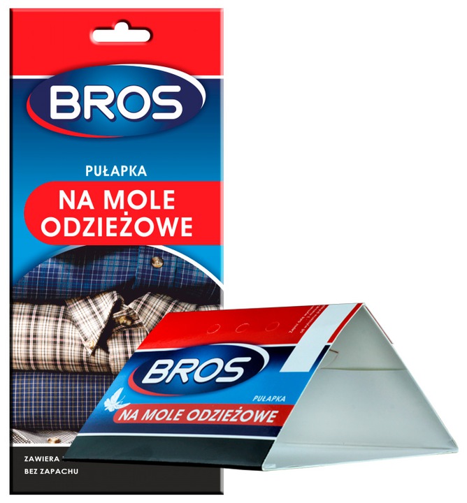 

Bros Pułapka Feromonowa Na Mole Odzieżowe
