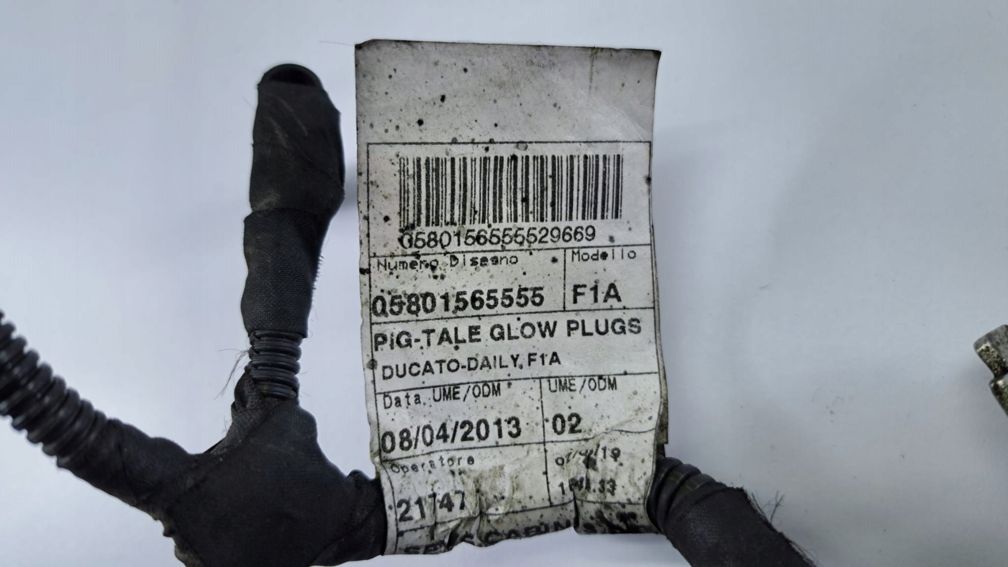 bundle plugs ZAROWYCH IVECO DAILY 2.3 3.0 HPI 5801565555