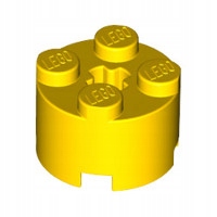 

Lego Klocek 2x2 okrągły 1szt Żółty 3941 614324 New