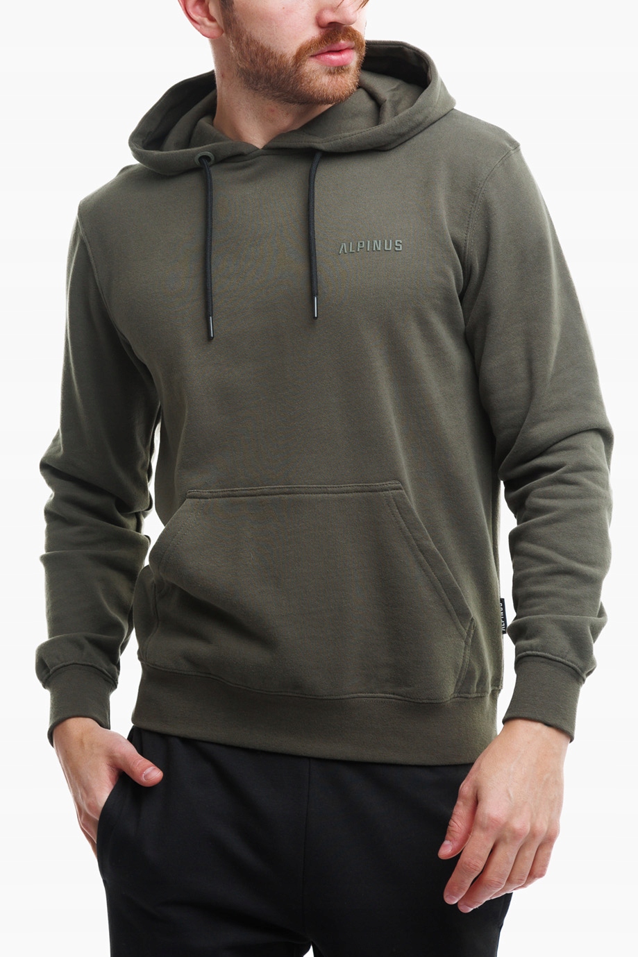 Alpinus pánská mikina s kapucí tepláková pohodlná hoodie vel. M