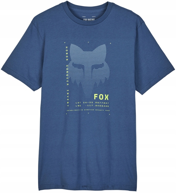 Tričko Denní tričko Fox Dispute Premium vel L Indigo