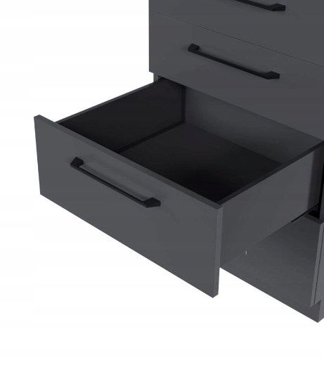 System Szuflad Rejs Ultra Box L500 H199 Bardzo Wysoka Grafit Domyk Wysuw
