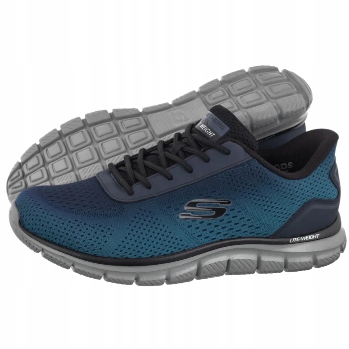 Pánské sportovní boty Skechers Track Revno Navy/Blue 233038 Tmavě modré
