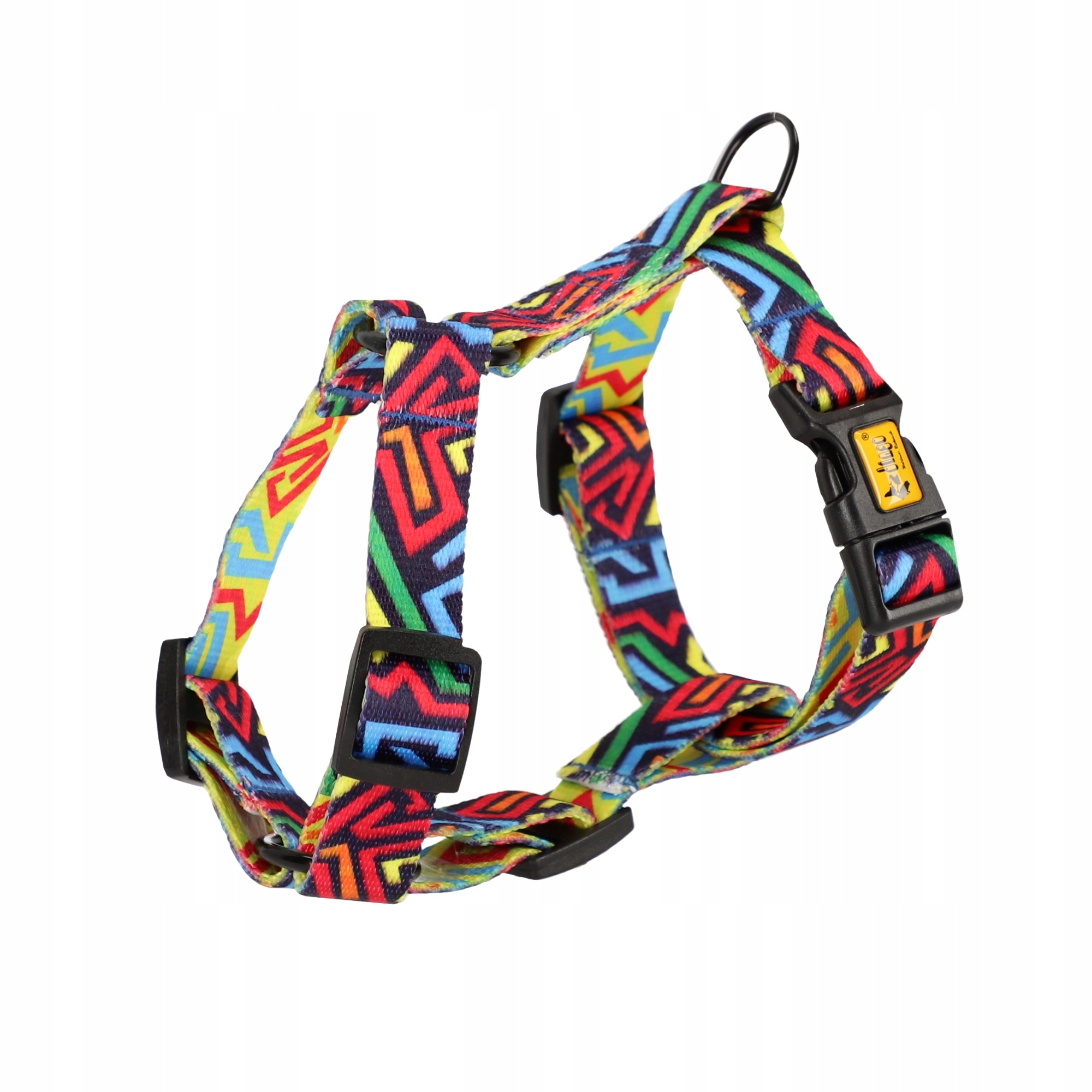 Levně Dingo Dvoupáskové popruhy Guard City Graffiti velikost M