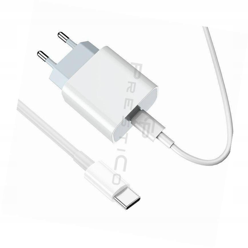 Szybka ładowarka 20W kostka z kablem Usb-c do Samsung s21 Ultra