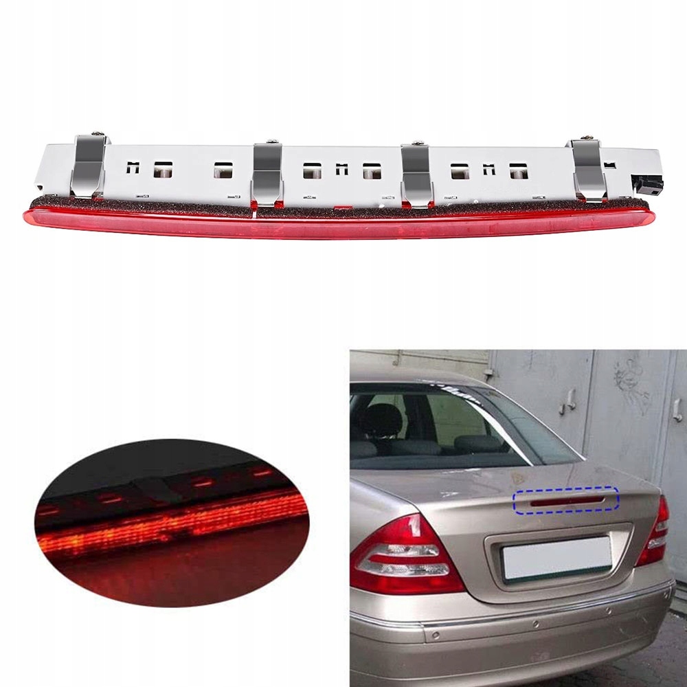 Zadní lampa Stop Led Třetí světlo pro Mercedes C třídy W203