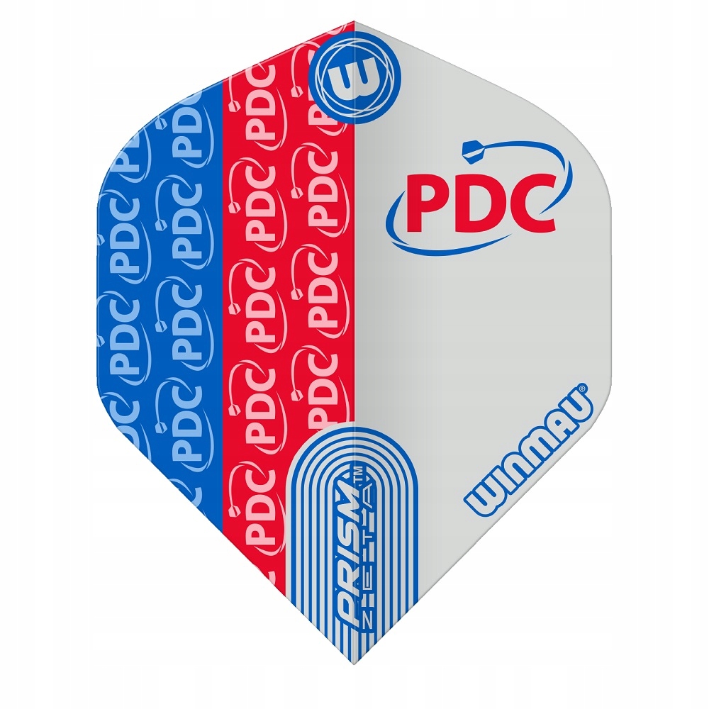 PIÓRKA WINMAU PRISM ZETA PDC CZERWONE 322