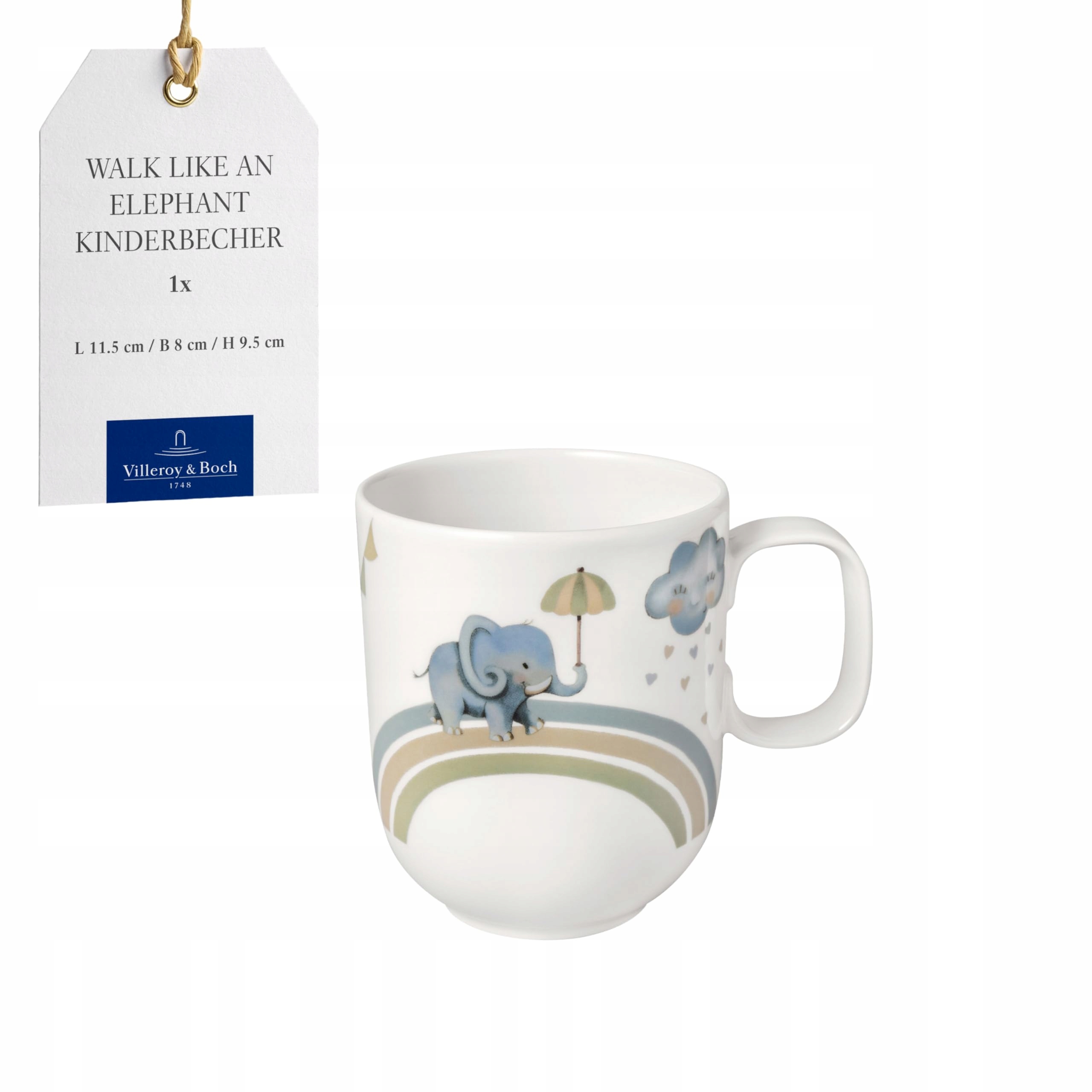 Villeroy & Boch Hrnek pro děti Boho Kids Slon Porcelán Premium