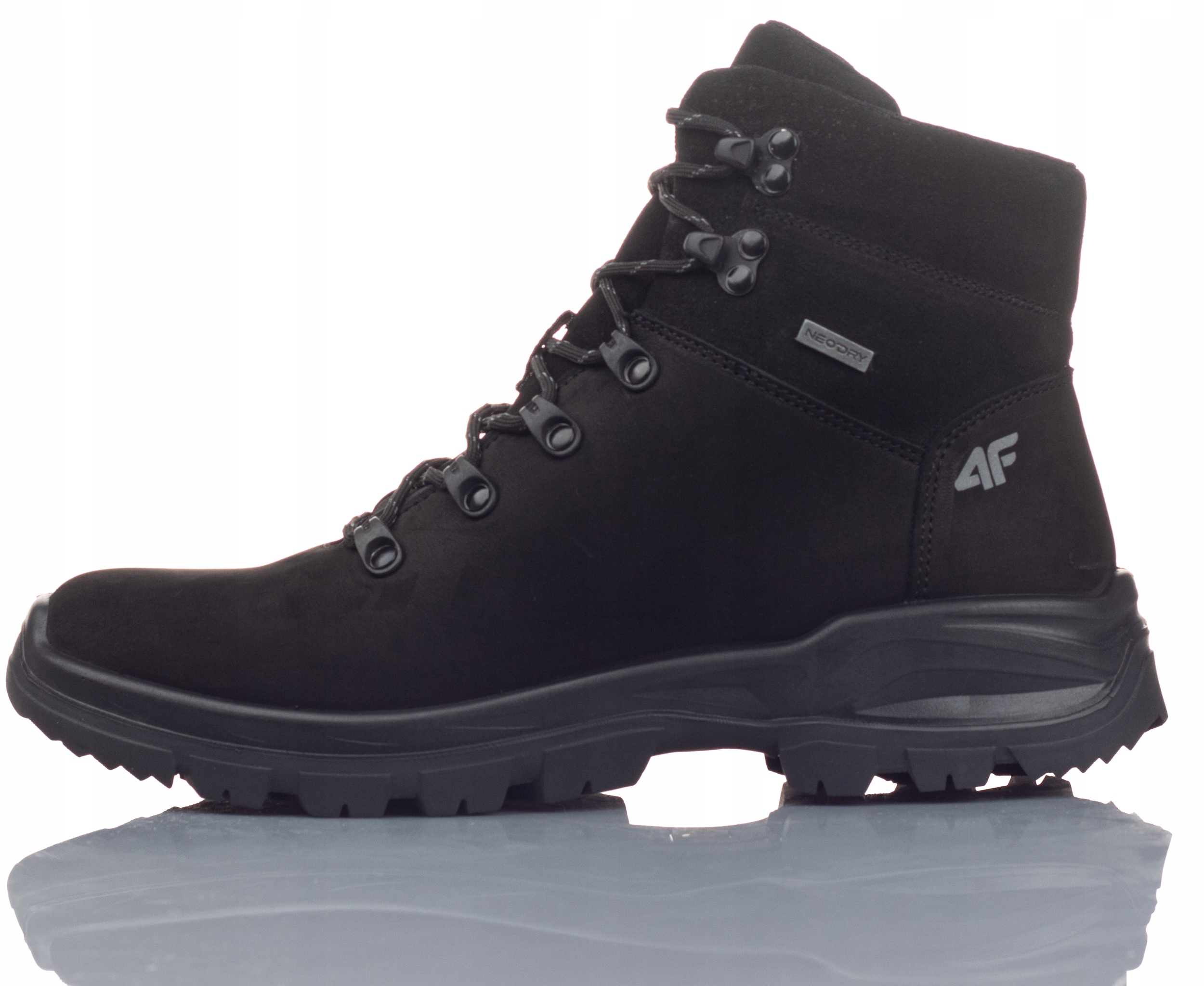 BUTY DAMSKIE 4F ZIMOWE SKÓRZANE OCIEPLANE R-36 Marka 4F