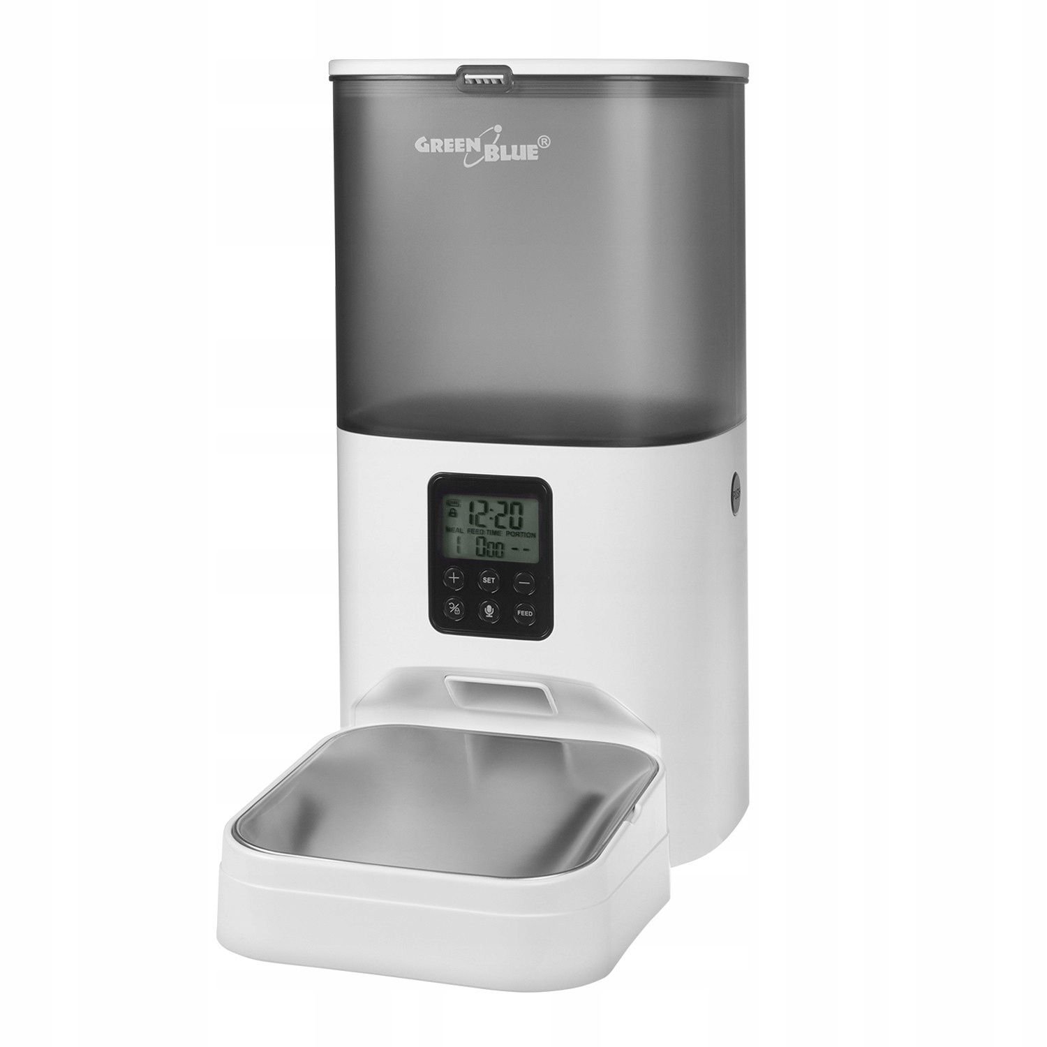 Levně Automatický dávkovač, podavač krmiva pro zvířata, 6L, Usb 5V1A, GB393 Gr