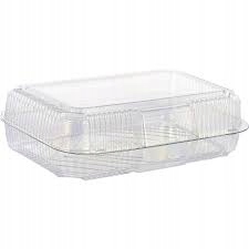 Pojemnik Na Ciasto K80 Plastikowy 50 Sztuk 27x22 cm