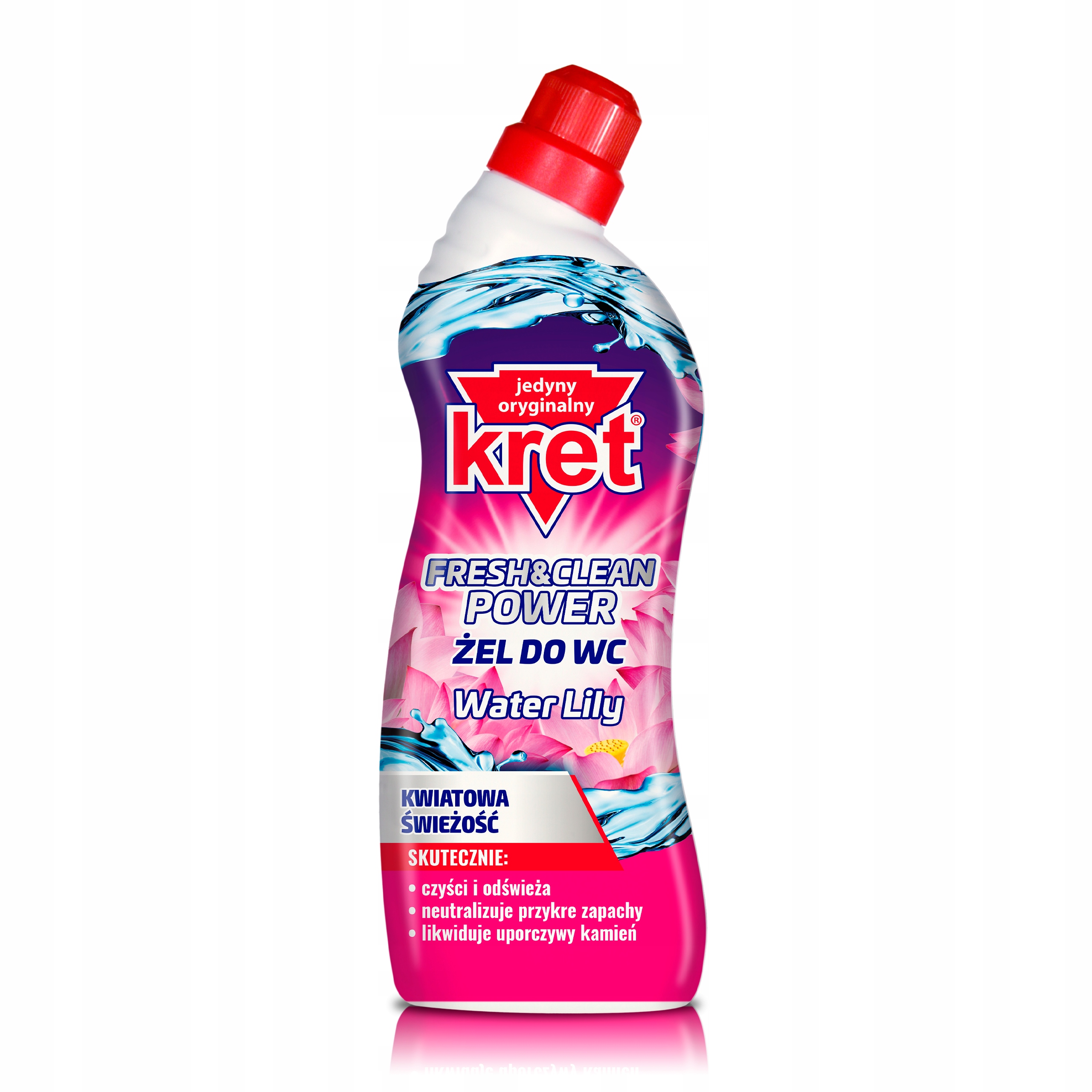 KRET Płyn do Toalet Power Fresh Clean MIX 2x700 Rodzaj czyszczenie WC