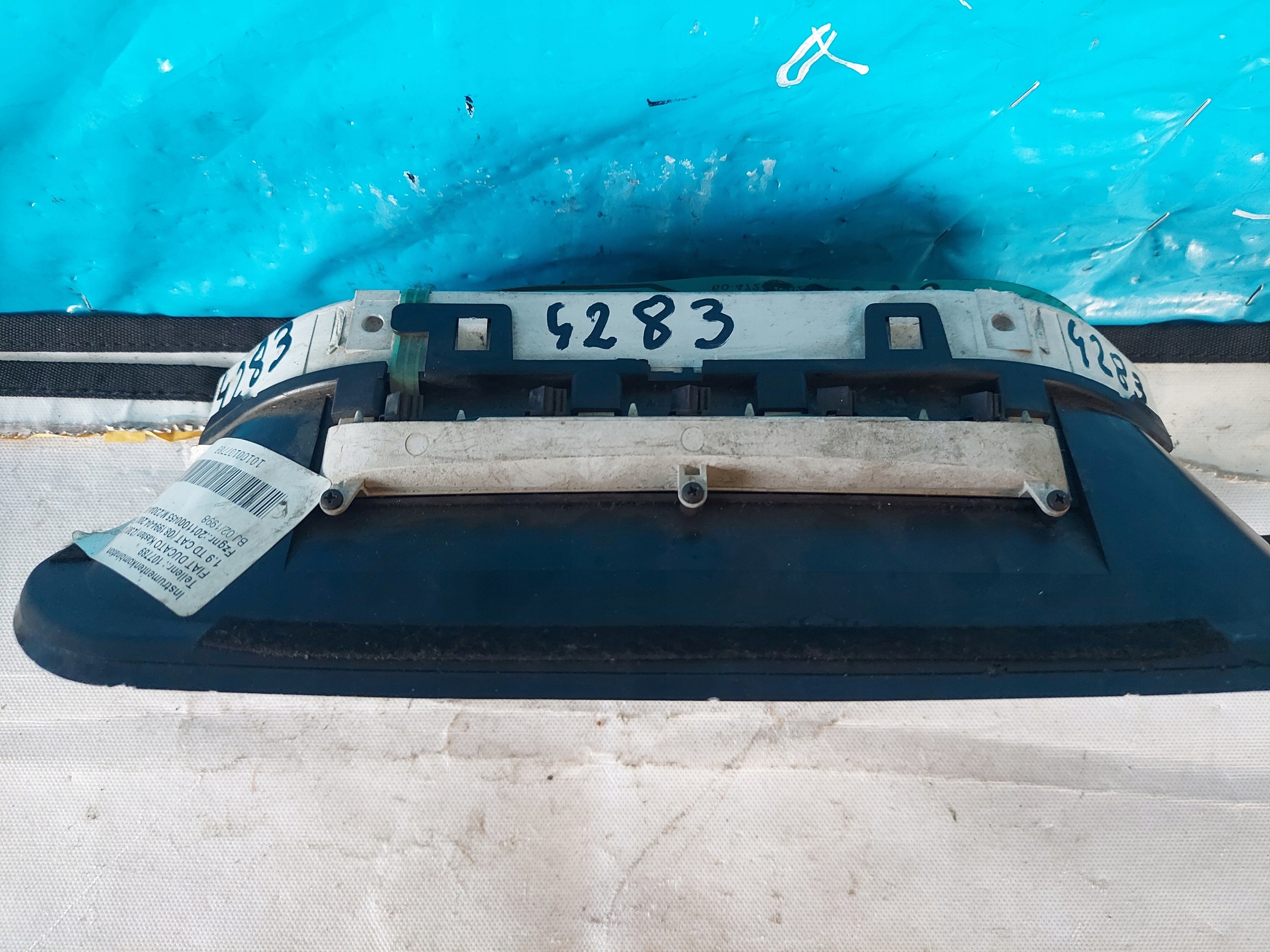 dials clock FIAT DUCATO 1.9 TD 60.4724.005.0