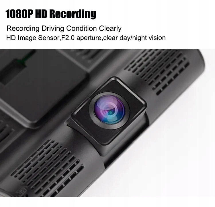 4,0-calowy ekran IPS HD 3 obiektywy Przód Wewnątrz Tył Marka inna