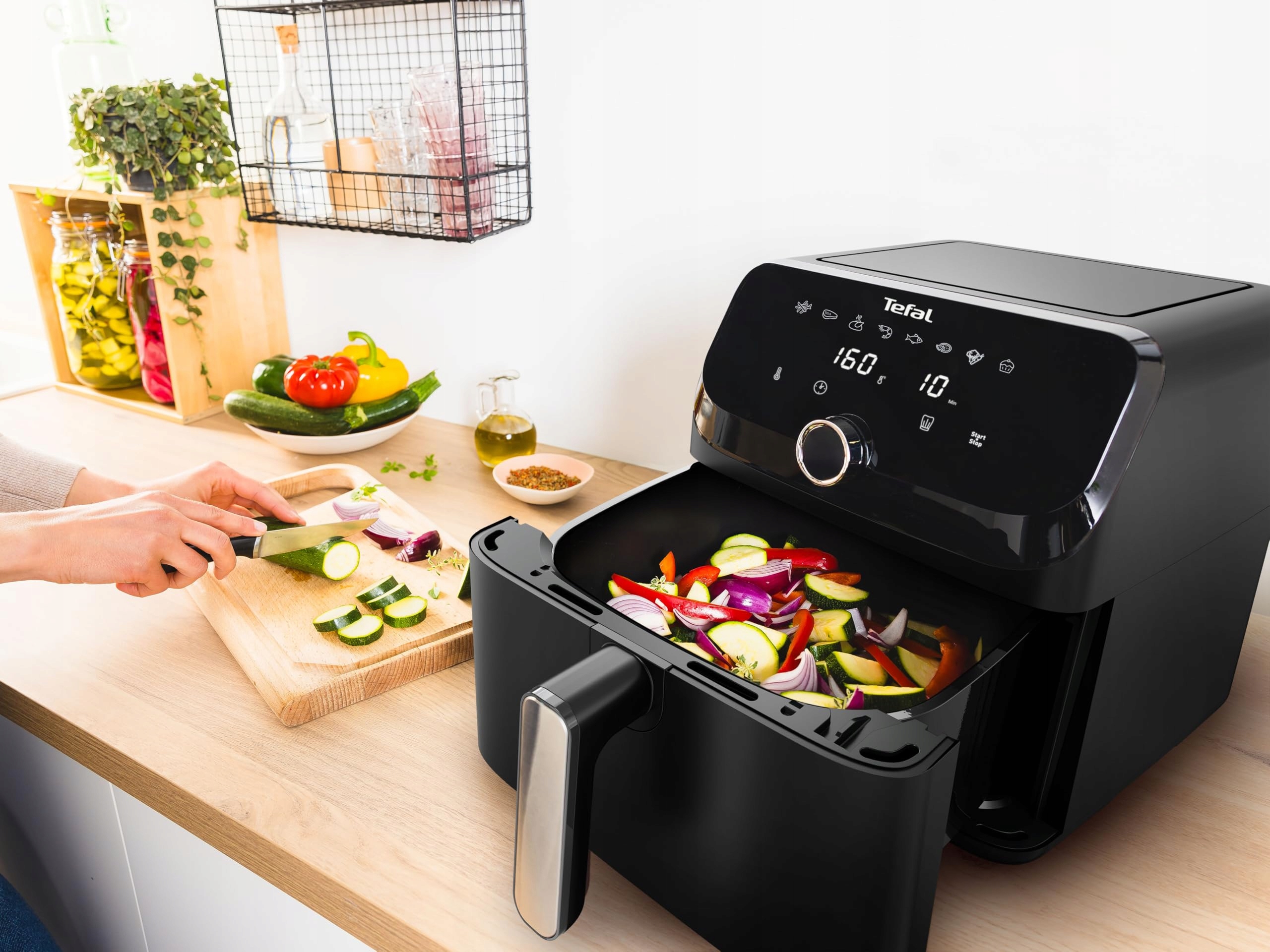 TEFAL Easy Fry Frytkownica Beztłuszczowa EY8558E0 Czarna — miniatura 7