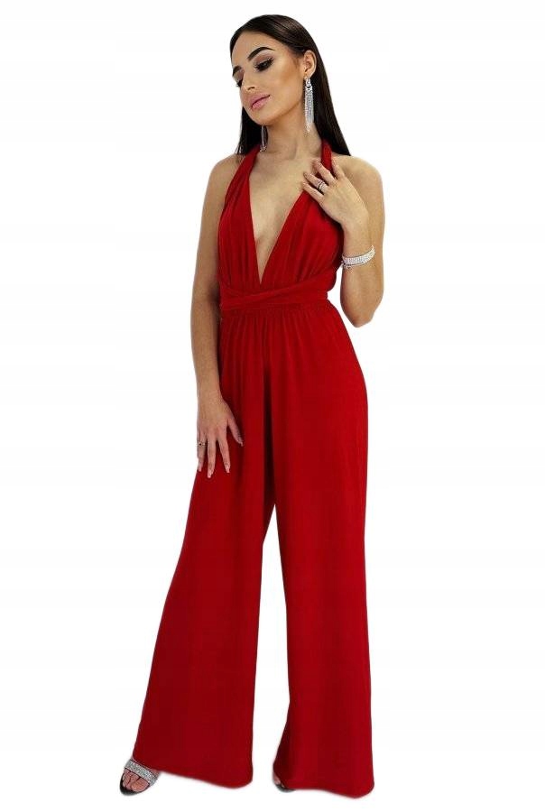 Červená Kombinéza S Hlubokým Výstřihem, Univerzální