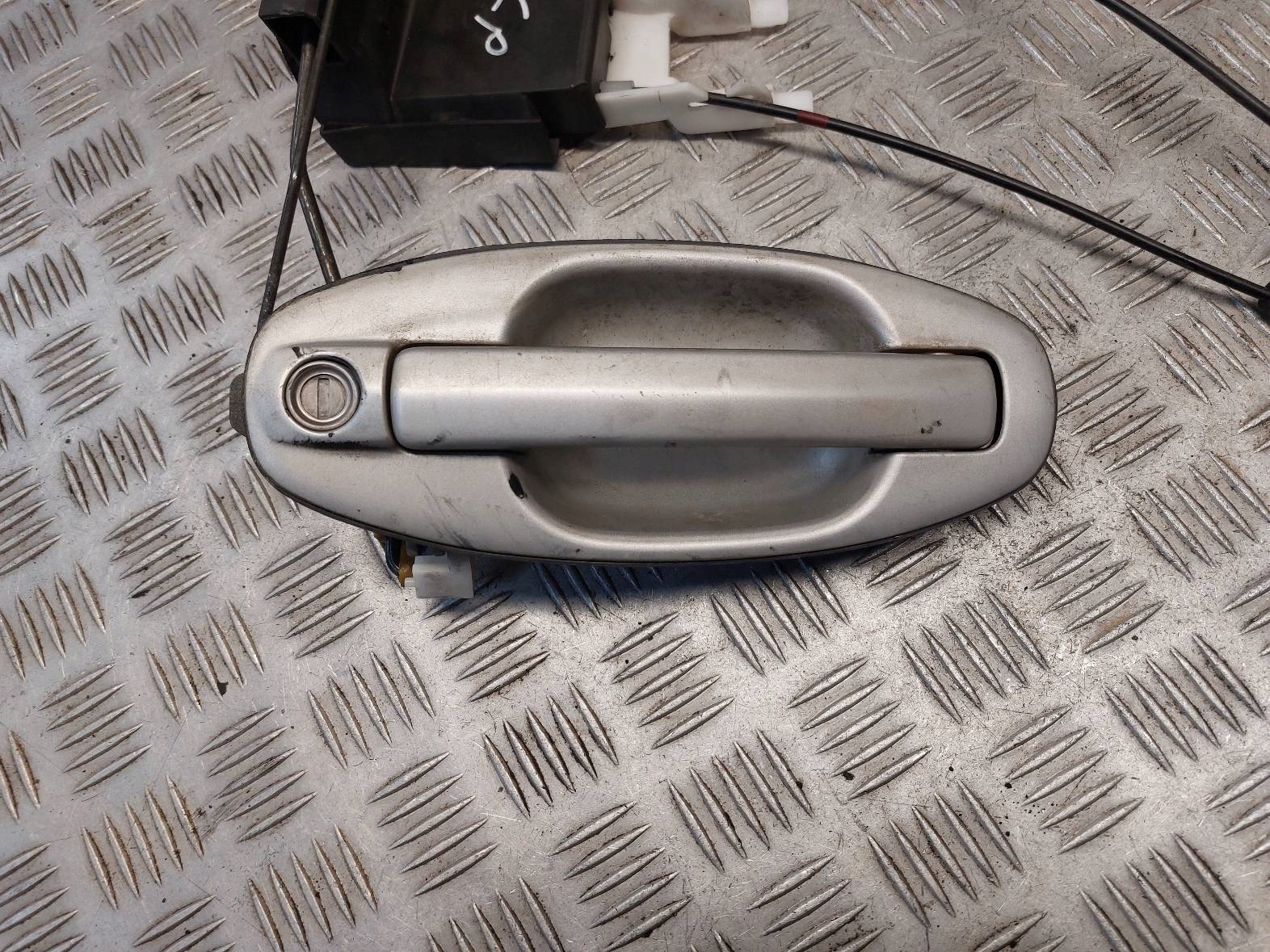lock door left front + handle exterior HYUNDAI SANTA FE and