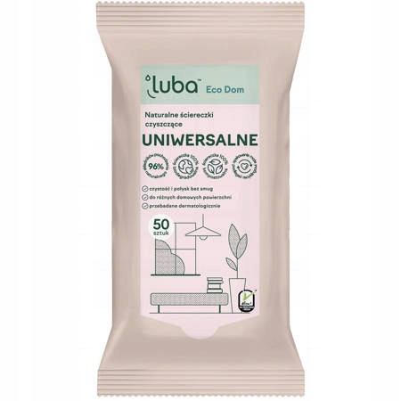 

Chusteczki Naturalne Czyszczące Uniwersalne 50szt