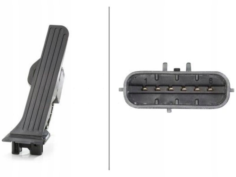 6PV 008 - ПЕДАЛЬ АКСЕЛЕРАТОРА VW GOLF 1 4 08-