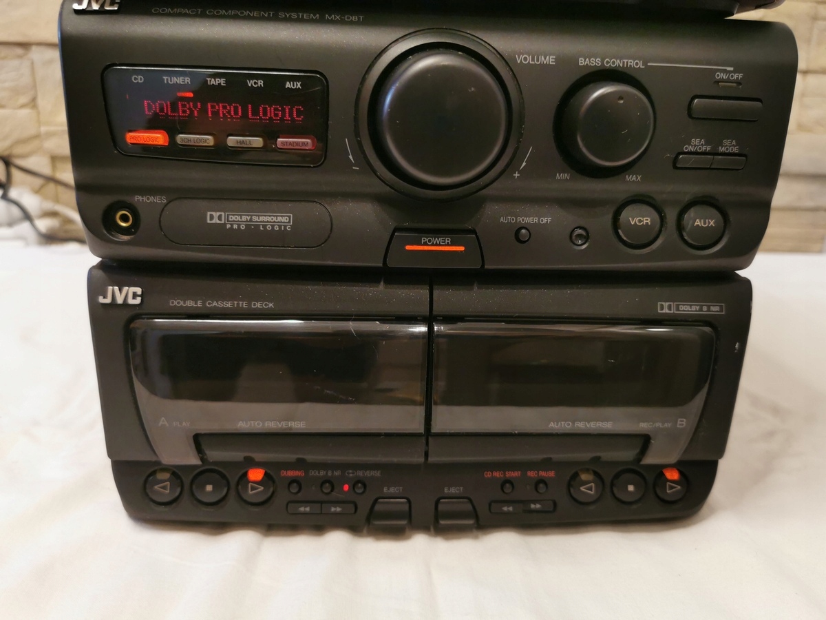 WIEŻA JVC MX-D8T Radio AM FM