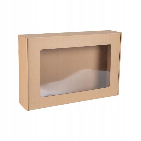 

Pudełko Fasonowe Okienko Prostokąt 450x300x100mm