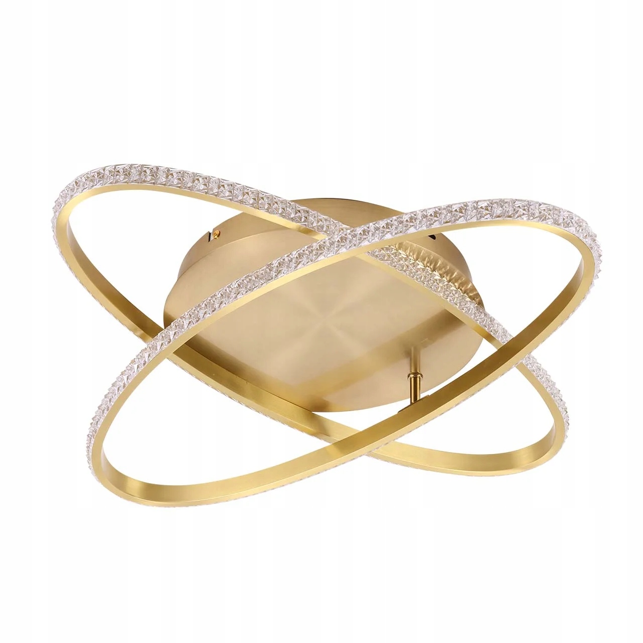 Lampa sufitowa Goldlux Diana Led Gold kryształ 34W 4000K IP20 337856