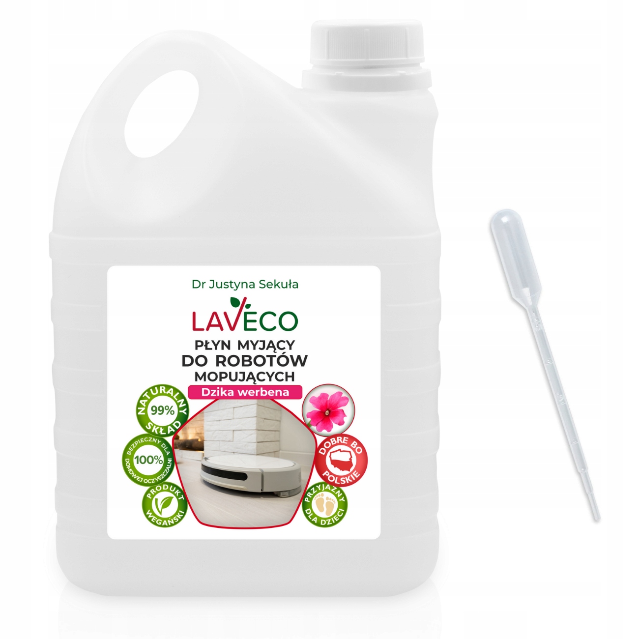 2 l Dedykowany płyn do robota mopującego i odkurzacza myjącego