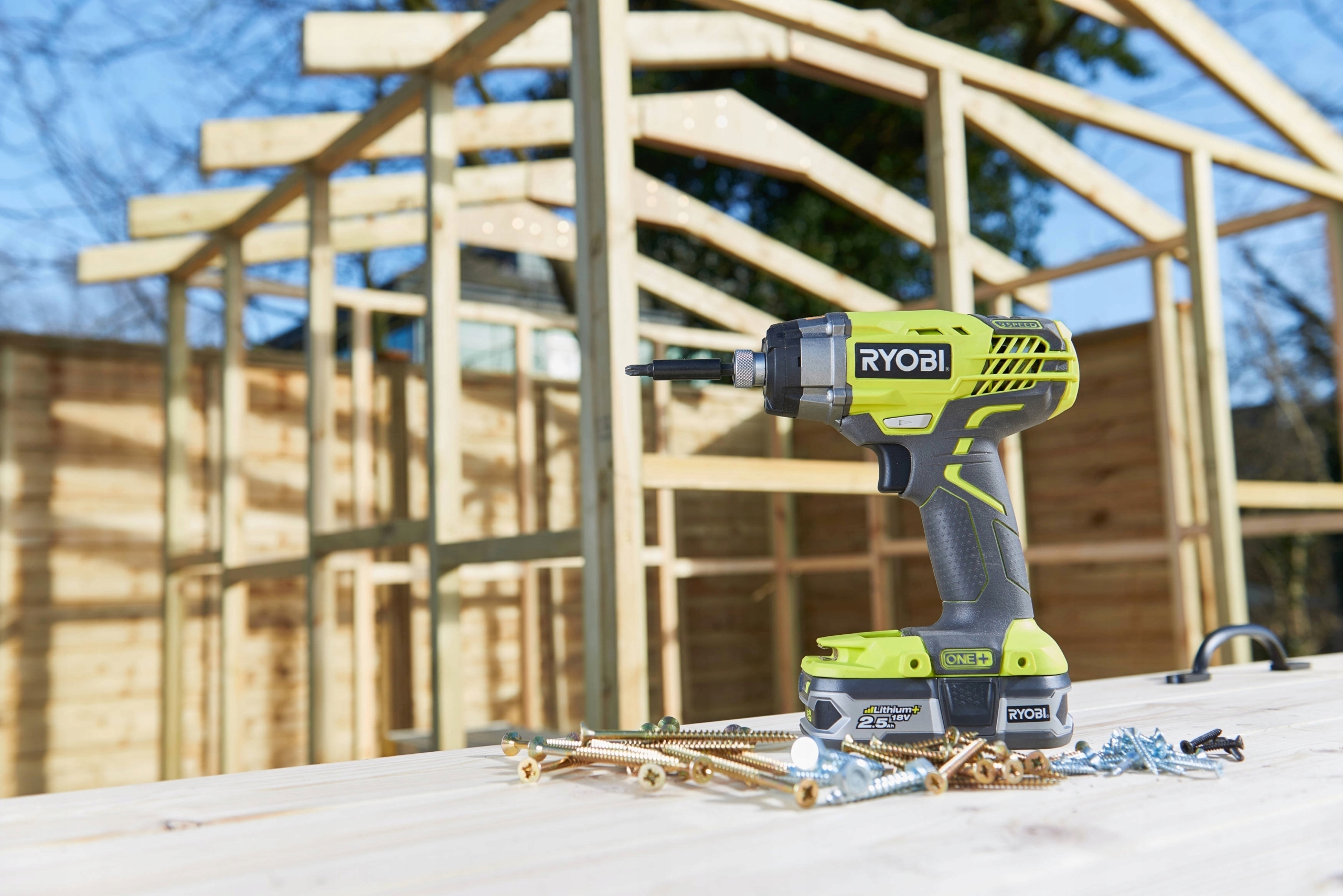 RYOBI ZAKRĘTARKA UDAROWA Klucz udarowy R18ID3-0 Prędkość obrotowa 3200 RPM