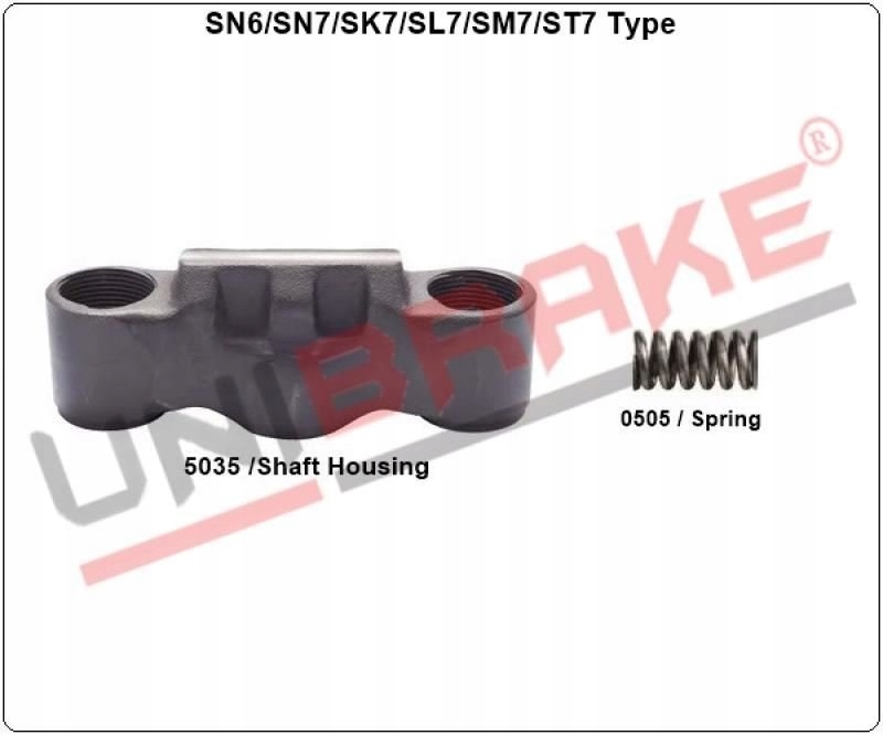 Sada.napr.zapínáku Ham.knorr Můstek+ Sprezinky Schmitz Unibrake UNB5037