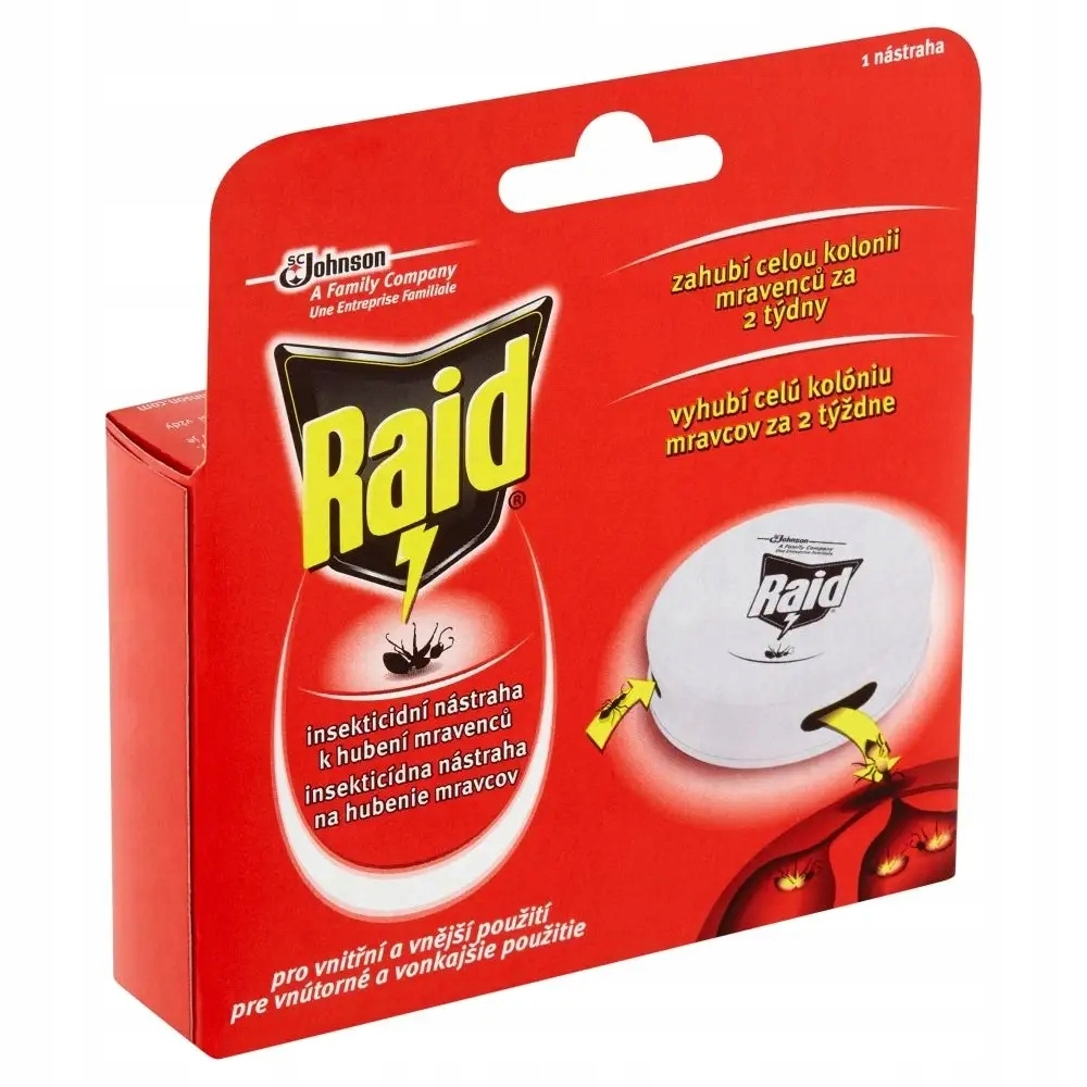 Raid Kontakt Účinná návnada na mravce Pasca proti mravcom Raid
