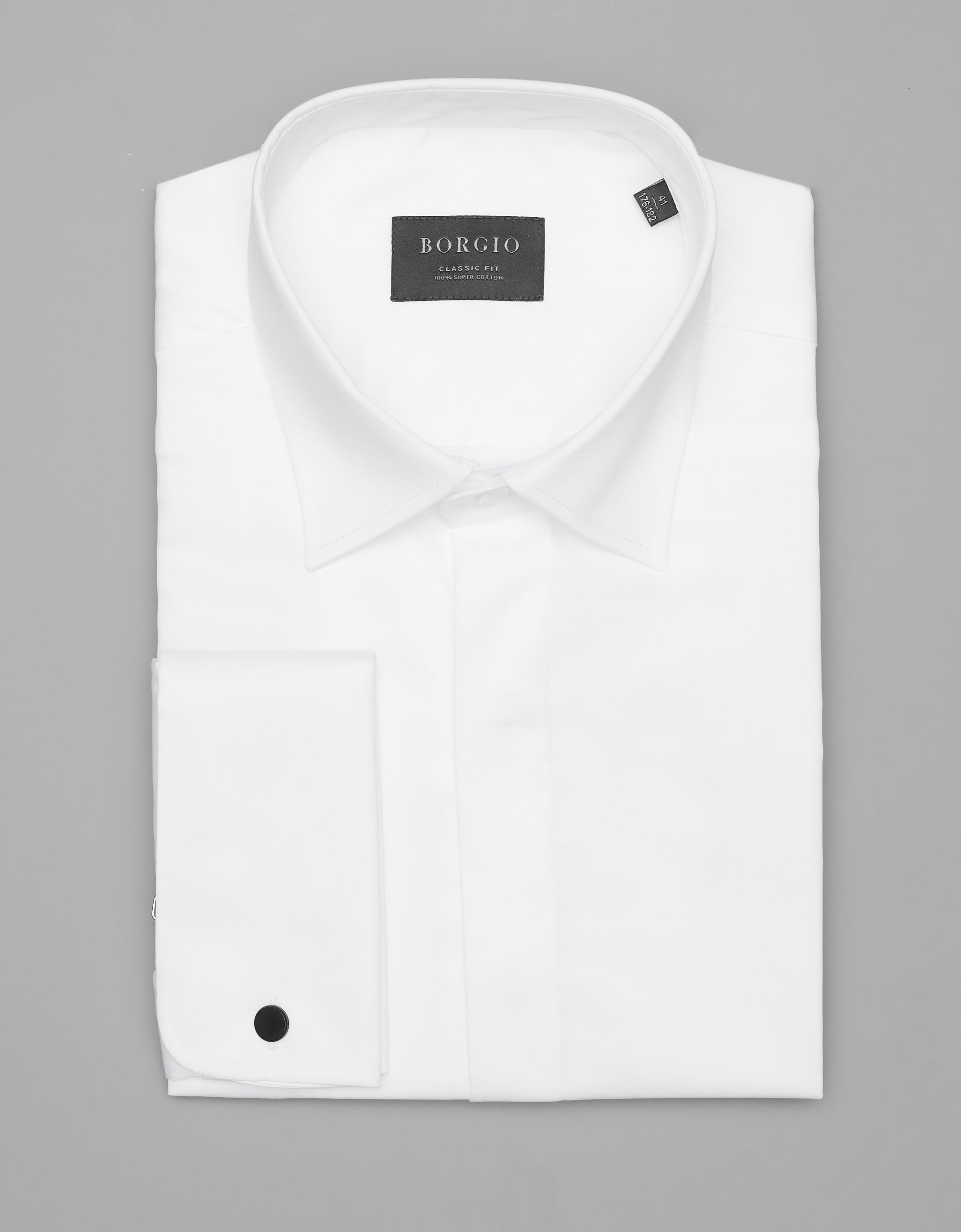 

Koszula na spinki biała classic 00280 164/170 42