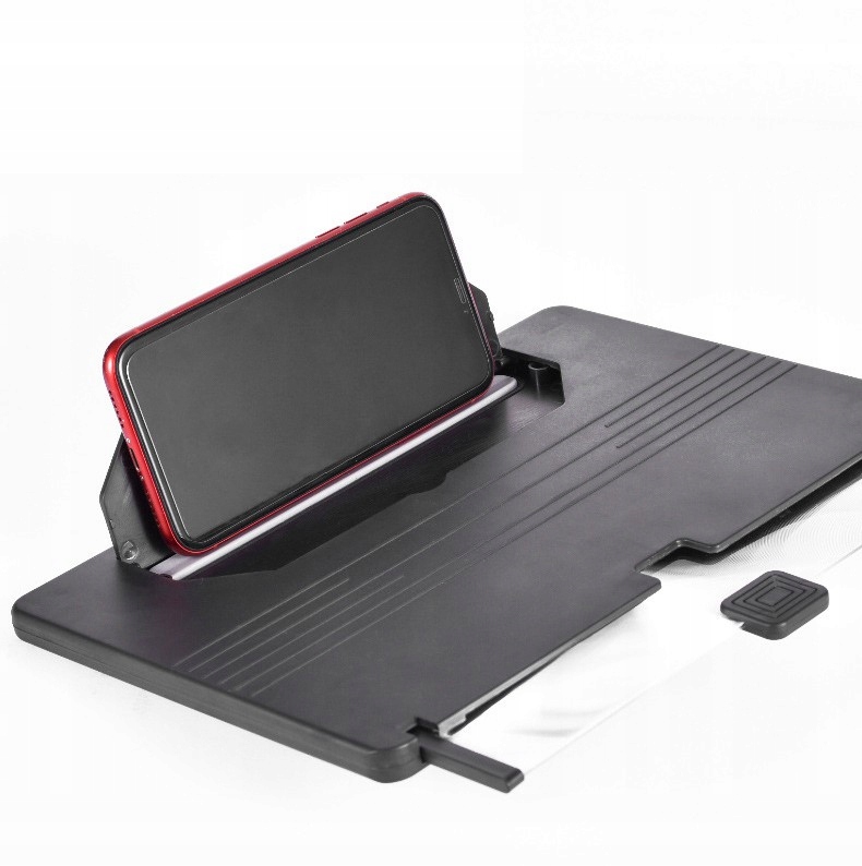 Ekran powiększający do telefonu 12'' HD Czarny