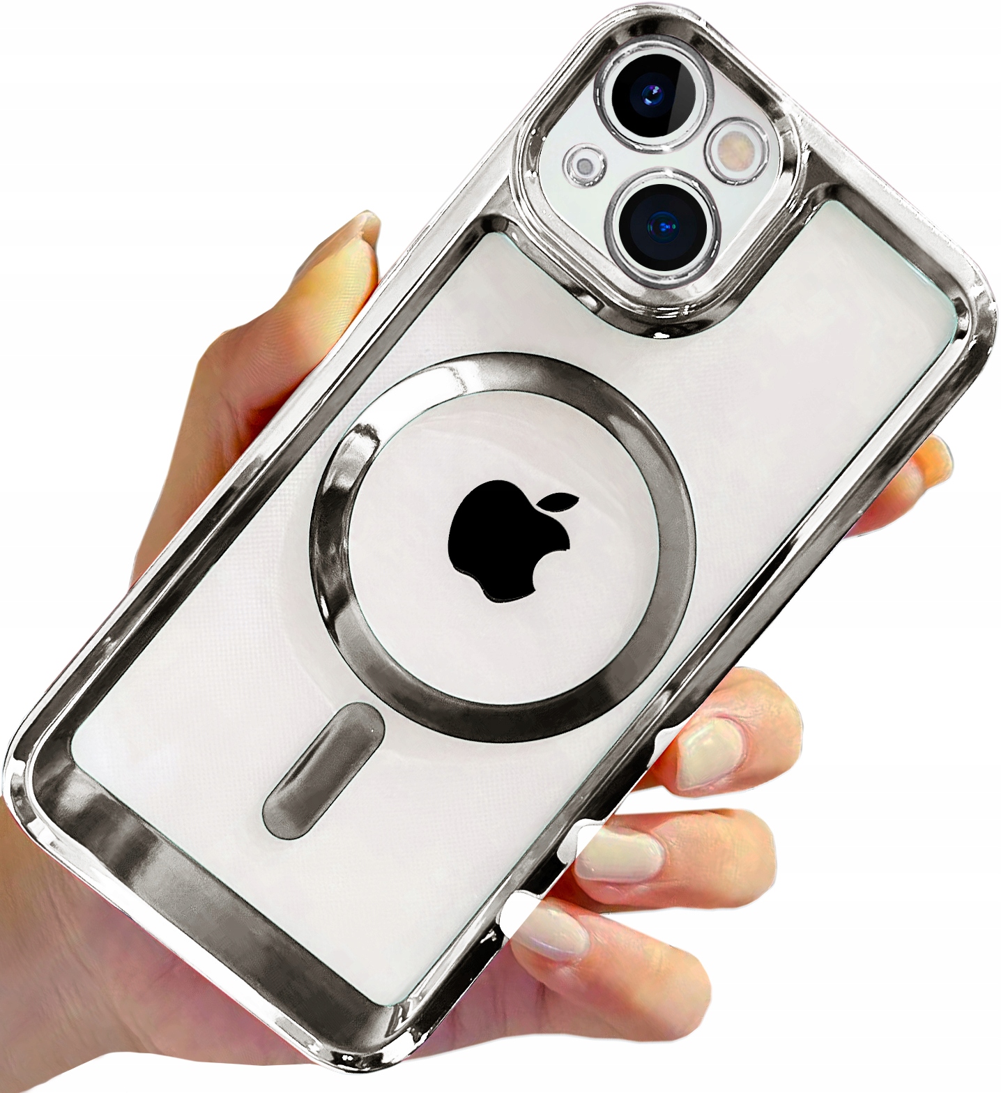 

Etui Plating do Magsafe do Apple Iphone 13 +szkło